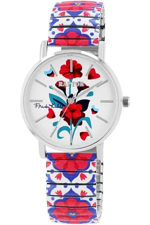 Raptor Quarzuhr Frida Kahlo Edition mit Edelstahlzugband, 3 ATM, inkl. - Verkäufer: Shaghafi GmbH