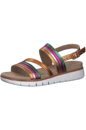 QS by s.Oliver Sandalen Lederimitat Riemchensandalette - Verkäufer: S4S Commerce