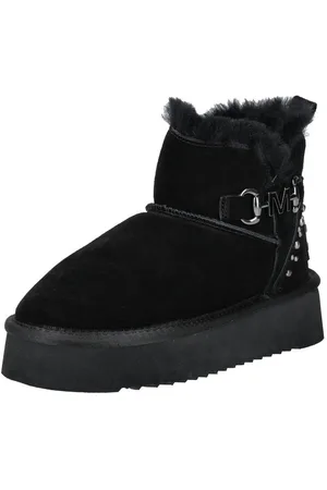 Mustang Stiefelette Veloursleder Plateaustiefelette - Verkäufer: S4S Commerce