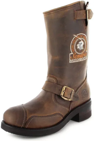Sendra 3565 STEEL Bikerboots Unisex Engineer Stiefel mit Stahlkappe - Verkäufer: Boots & Fashion