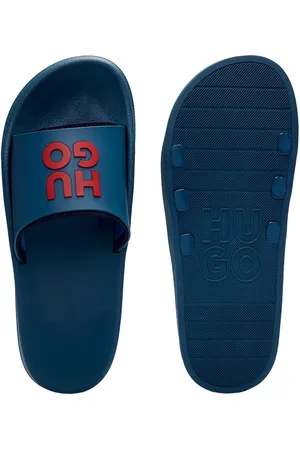 HUGO BOSS Nil Slid Badepantolette mit weichem Textil-Innenfutter - Verkäufer: bonvenon