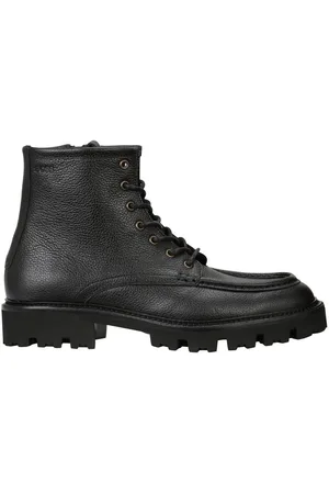 HUGO BOSS Herren Stiefel Leder Julyo Halb gr Stiefel - Verkäufer: Yourfashionplace