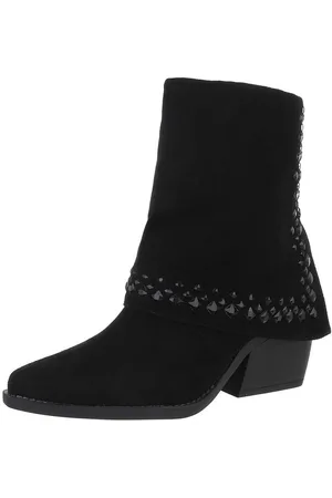 Ital-Design Damen Cowboyboots Western Westernstiefelette (87451958) Blockabsatz Stiefeletten in - Verkäufer: