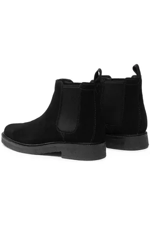 Clarks Klassische Stiefeletten Clarkdale Easy 261735337 Black Suede Keilstiefel - Verkäufer: Modivo_de