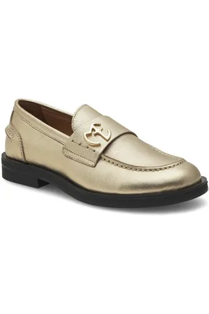 EVA MINGE Slipper Damen MICHELLE-0107 Golden Slipper - Verkäufer: Modivo_de