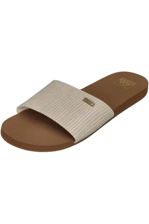 Reef BLISS NIGHTS SLIDE Sandale White Tan - Verkäufer: Shoedeal Jana Sievers e.K.