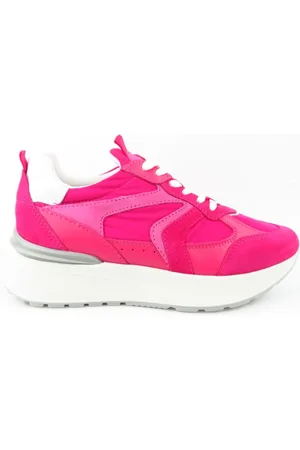 Nero Giardini Velour fuxia Sneaker Schuhhaus Otto Cronauer