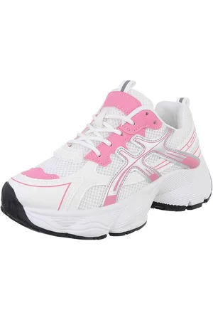 Ital-Design Damen Low-Top Freizeit Sneaker (88519501) Flach Sneakers Low in Weiß - Verkäufer:
