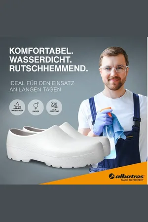 ALBATROS Gummistiefel Purcel Profi Clogs - Verkäufer: worknoutdoor