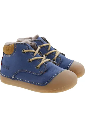 Koel Barfußschuhe Lauflernschuh Stiefel Ava Bio Leder Lammfell Schnürstiefelette - Verkäufer: Alex und Elis Kinderschuhe