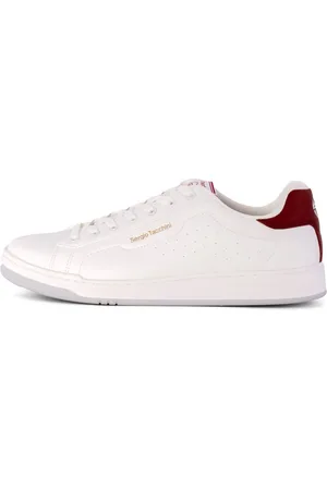 Sergio Tacchini Herrenschuh Capri, G 44, F white/red Sneaker - Verkäufer: Big Leshopski