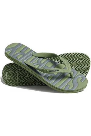 Superdry Herren Zehentrenner VINTAGE VEGAN Olive Khaki Zehentrenner - Verkäufer: Fashioncode