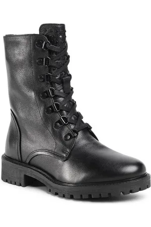 Geox Schnürstiefeletten D Hoara G D04FTG 00085 C9999 Black Schnürstiefel - Verkäufer: Modivo_de