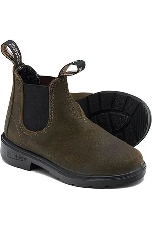 Blundstone #2496 Dark Olive Waxed Suede (Kids) Stiefel - Verkäufer: 247Group GmbH
