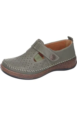Comfortabel Klettschuhe Slipper mit Gummizug - Verkäufer: PS shoe fashion GmbH