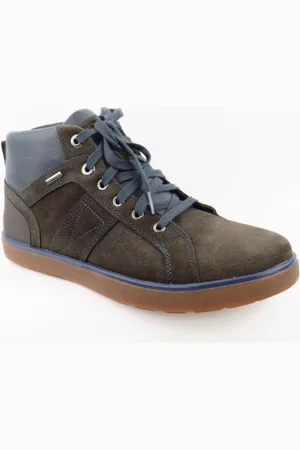 Geox Velour chestnut/ocea Schnürstiefel Schuhhaus Otto Cronauer
