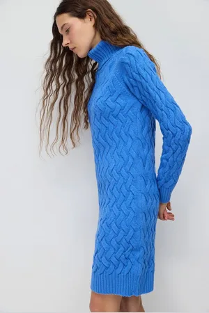 No Matter What Apparel Midikleid Strickkleid - Verkäufer: MegaMerchant