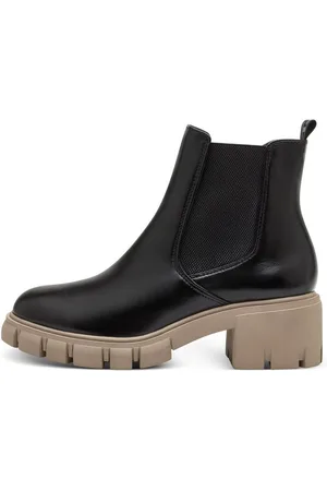 Tamaris Damen Stiefelette / Biker Boots 1-25419-41-098 black Stiefelette - Verkäufer: DerSchuhhaendler