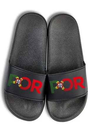Youth Designz Portugal EM 2024 Unisex Badelatschen Flip Flops Badeschuh mit modischem Fußball Logo für Herren & Damen - Verkäufer: EmDa Trading GmbH