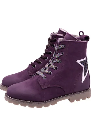 Dianetti Stiefel Boots Mädchen 9907 Schnürboots Lammfell Schnürstiefelette - Verkäufer: Alex und Elis Kinderschuhe