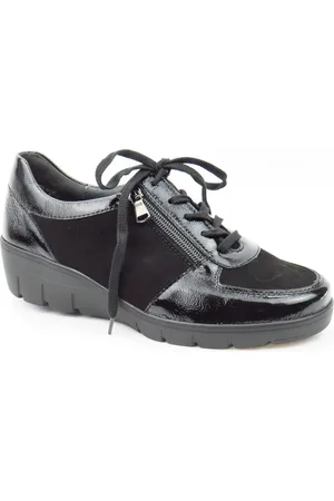 Semler Judith 30 Lack/Soft schw. Schnürschuh Schuhhaus Otto Cronauer