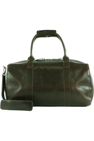Buckle & Seam Reisetasche Orange Weekender, aus echtem Rindsleder - Verkäufer: modeherz