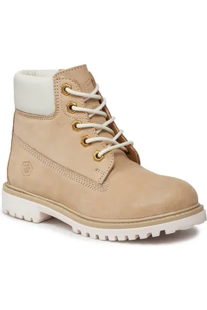 Lumberjack Schnürstiefeletten RIVER SG00101-024-D01 Cream CA003 Schnürstiefelette - Verkäufer: Modivo_de