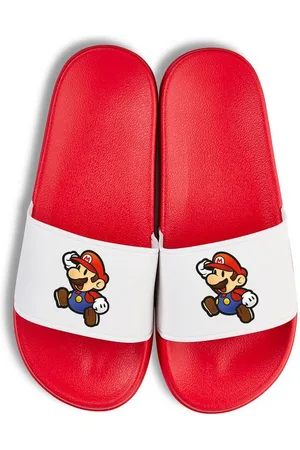 Youth Designz Mario Unisex Badelatschen Flip Flops Badeschuh mit lustigen Logo für Damen und Herren - Verkäufer: EmDa Trading GmbH