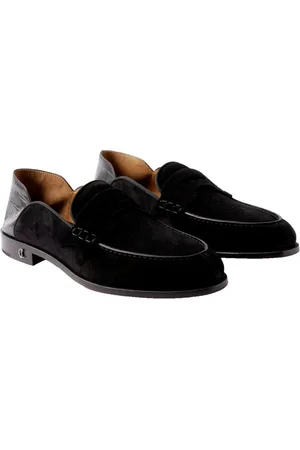 Christian Louboutin Loafers Suede Penny No Back Slippers Sneakers Schuhe Turnschuhe Loafer klappbaren Ferse - Verkäufer: eldigo
