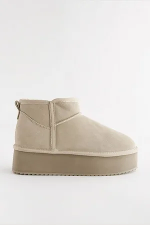 Next Regenabweisende Plateaustiefel mit Kunstfellfutter Stiefelette (1-tlg) - Verkäufer: Germany GmbH