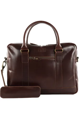 Buckle & Seam Businesstasche New Stripes Business Bag, aus echtem Rindsleder - Verkäufer: modeherz
