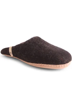 Egos Unisex Filzpantoffel mit Ledersohle Pantoffel Hausschuh - Verkäufer: scandinavian-lifestyle