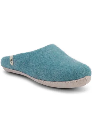 Egos Unisex Filzpantoffel mit Ledersohle Pantoffel Hausschuh - Verkäufer: scandinavian-lifestyle