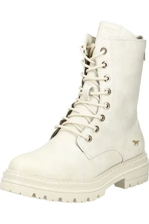 Mustang Stiefelette Lederimitat Schnürstiefelette - Verkäufer: S4S Commerce