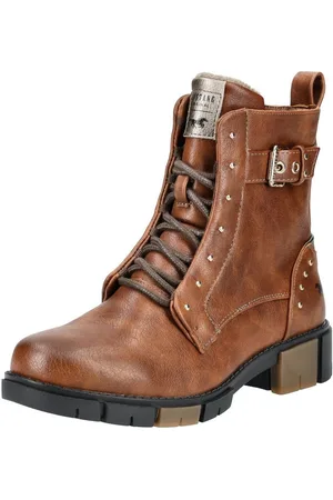Mustang Stiefelette Lederimitat Schnürstiefelette - Verkäufer: S4S Commerce