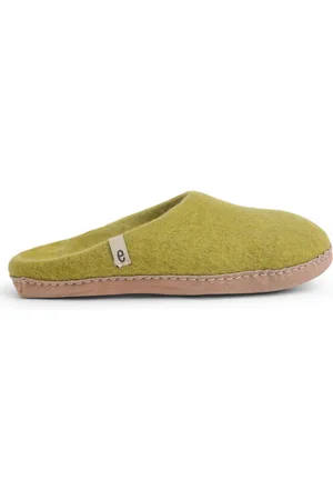 Egos Unisex Filzpantoffel mit Ledersohle Pantoffel Hausschuh - Verkäufer: scandinavian-lifestyle