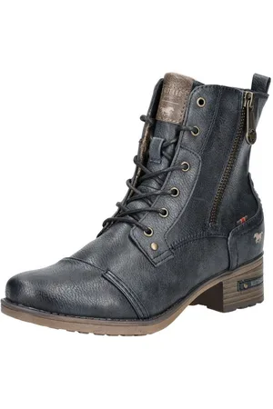 Mustang Stiefelette Lederimitat Schnürstiefelette - Verkäufer: S4S Commerce