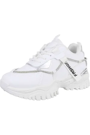 Ital-Design Damen Low-Top Freizeit Sneaker (87284011) Keilabsatz/Wedge Sneakers Low in - Verkäufer: