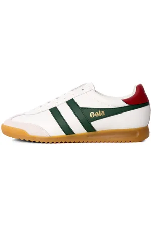 Gola Schuhe Torpedo Leather, G 42, F white/green/red Sneaker - Verkäufer: Big Leshopski