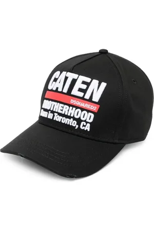 Dsquared2 Baseball Cap Baseballkappe Brotherhood Icon Cap Kappe gesticktes Maxi-Logo-Patch auf der Vorderseite - Verkäufer: eldigo