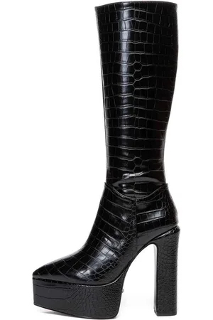 Giaro [D2C] SARAHI BLACK CROCK Stiefel - Verkäufer: schuhplus - Schuhe in Übergrößen