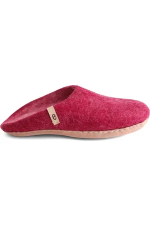 Egos Unisex Filzpantoffel mit Ledersohle Pantoffel Hausschuh - Verkäufer: scandinavian-lifestyle