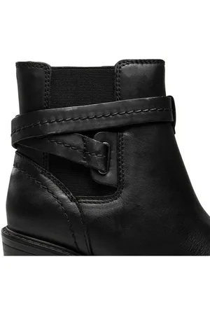 Clarks Stiefeletten Scene Star 261674624 Black Leather Stiefelette - Verkäufer: Modivo_de