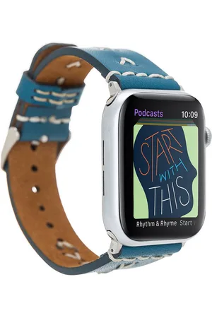 Burkley Smartwatch-Armband Exklusives Vintage Lederarmband, Handmade Stil 22 - Verkäufer: