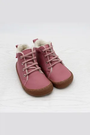 POLOLO Barfußstiefel Barefoot Winter Wolle Boot Schnürstiefelette - Verkäufer: Alex und Elis Kinderschuhe