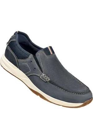 Clarks Slipper aus hochwertigem Nubuk-Büffelleder, mit dämpfendem Fußbett - Verkäufer: Vorteilshop