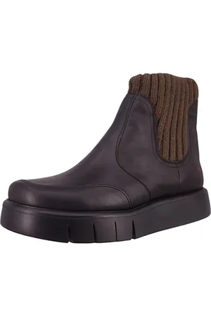 Art 1348 Malaga gefüttert Black-Khaki Stiefelette - Verkäufer: Schuhkings