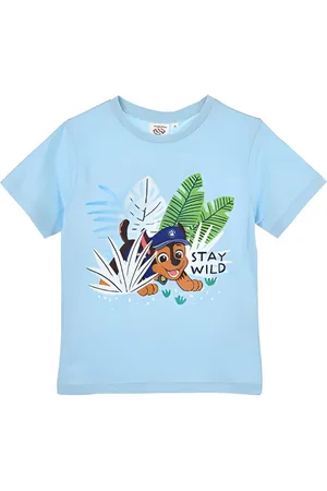Paw Patrol Print-Shirt Chase Kinder Jungen kurzarm T-Shirt Shirt - Verkäufer: WS-Trend