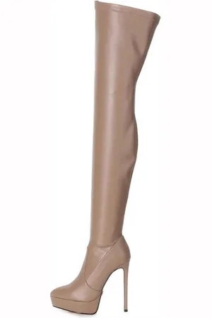 Giaro [D2C] SPIRE TAUPE MATTE Stiefel - Verkäufer: schuhplus - Schuhe in Übergrößen