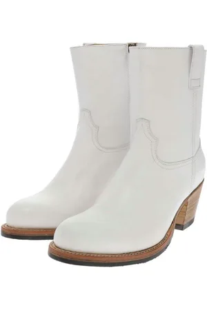 Sendra 17616 Weiss Stiefelette Rahmengenähte Damen Lederstiefelette - Verkäufer: Boots & Fashion